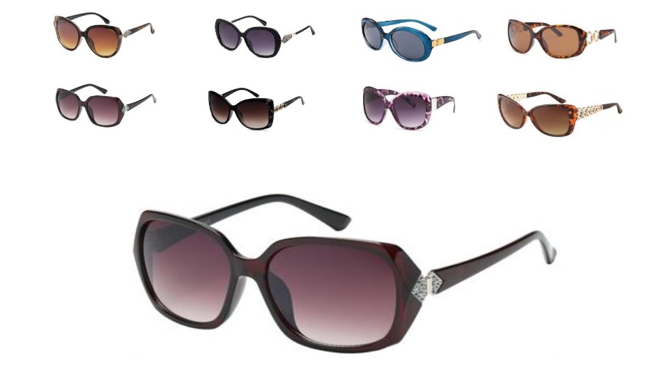 Women's fashion statement sunglasses